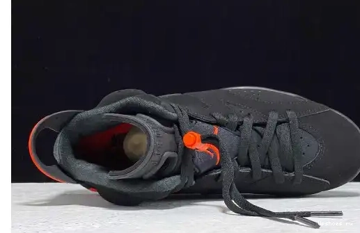2019 OG JORDAN INFRARED 384664-060 6 AIR RETRO 384664-060 BLACK 0326